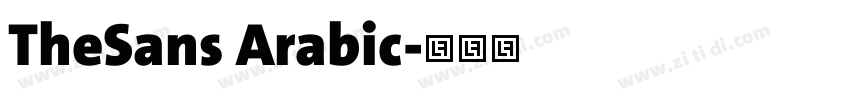 TheSans Arabic字体转换 TheSans Arabic字体转换